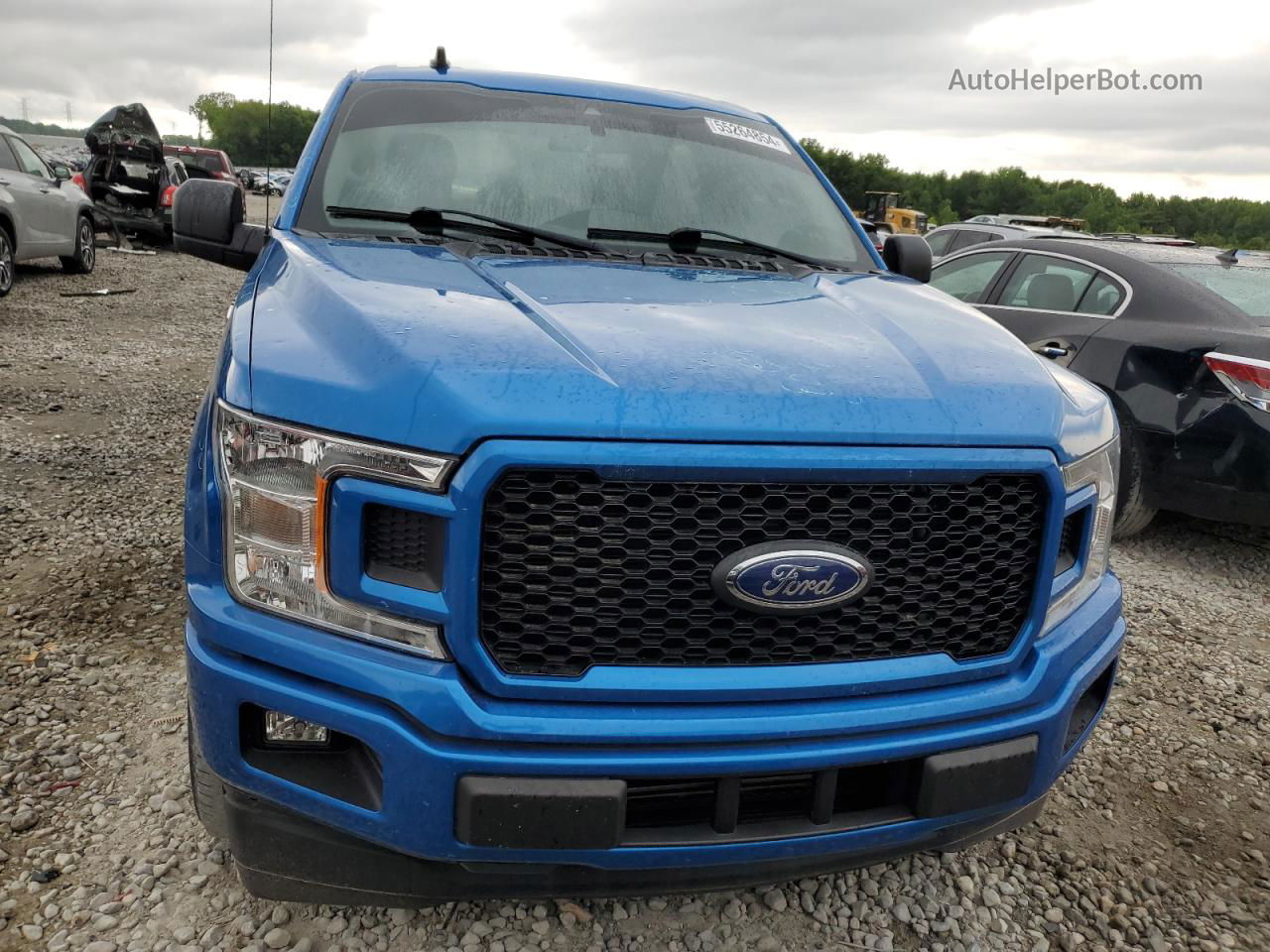 2020 Ford F150 Supercrew Blue vin: 1FTEW1CP5LFA91397