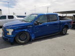 2017 Ford F150 Supercrew Blue vin: 1FTEW1CP6HFA25304