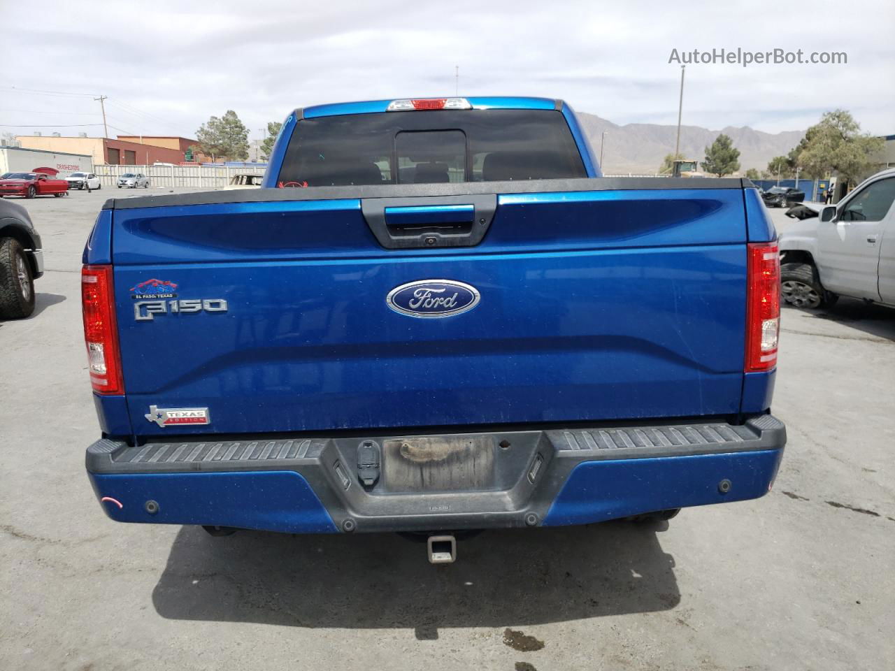 2017 Ford F150 Supercrew Blue vin: 1FTEW1CP6HFA25304