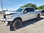 2017 Ford F150 Supercrew Silver vin: 1FTEW1CP6HFA33418