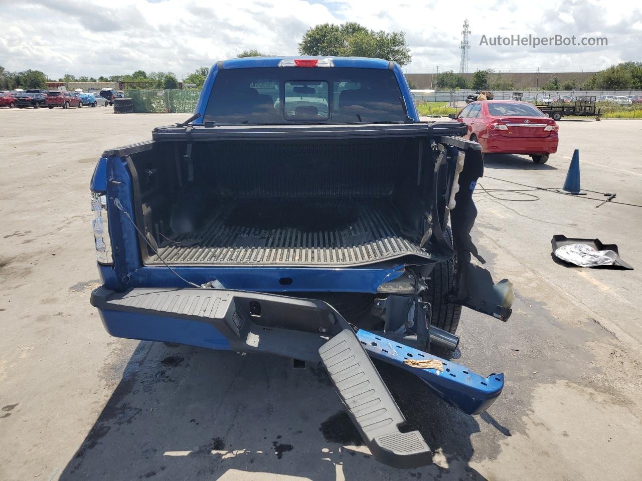 2017 Ford F150 Supercrew Blue vin: 1FTEW1CP6HFB06397