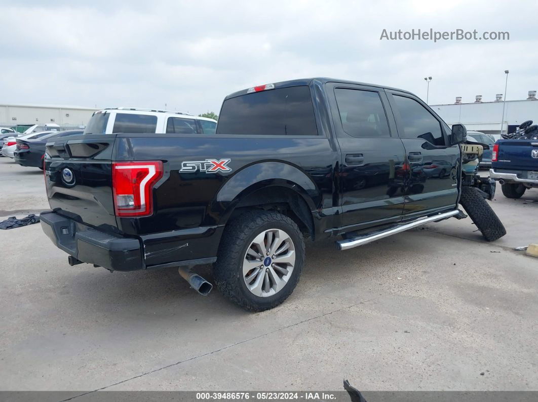 2017 Ford F-150 Xl Black vin: 1FTEW1CP6HKC16437