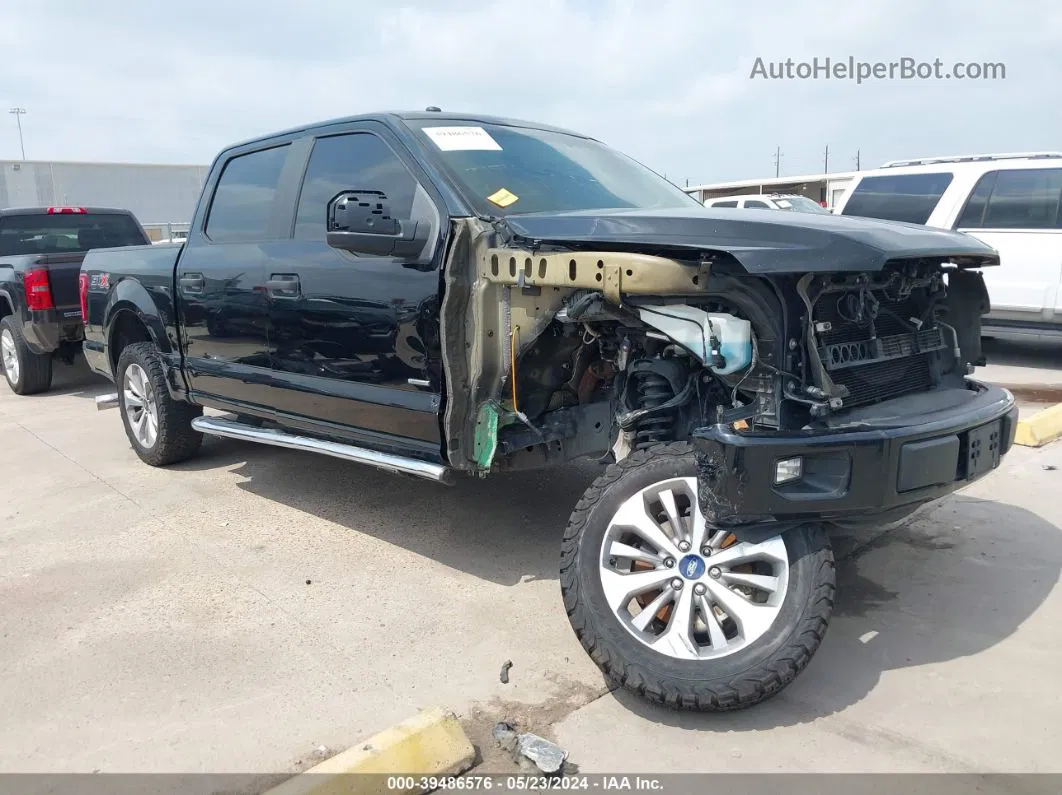 2017 Ford F-150 Xl Black vin: 1FTEW1CP6HKC16437