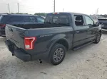 2017 Ford F150 Supercrew Серый vin: 1FTEW1CP6HKD07563