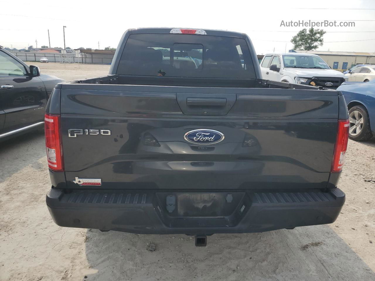 2017 Ford F150 Supercrew Gray vin: 1FTEW1CP6HKD07563