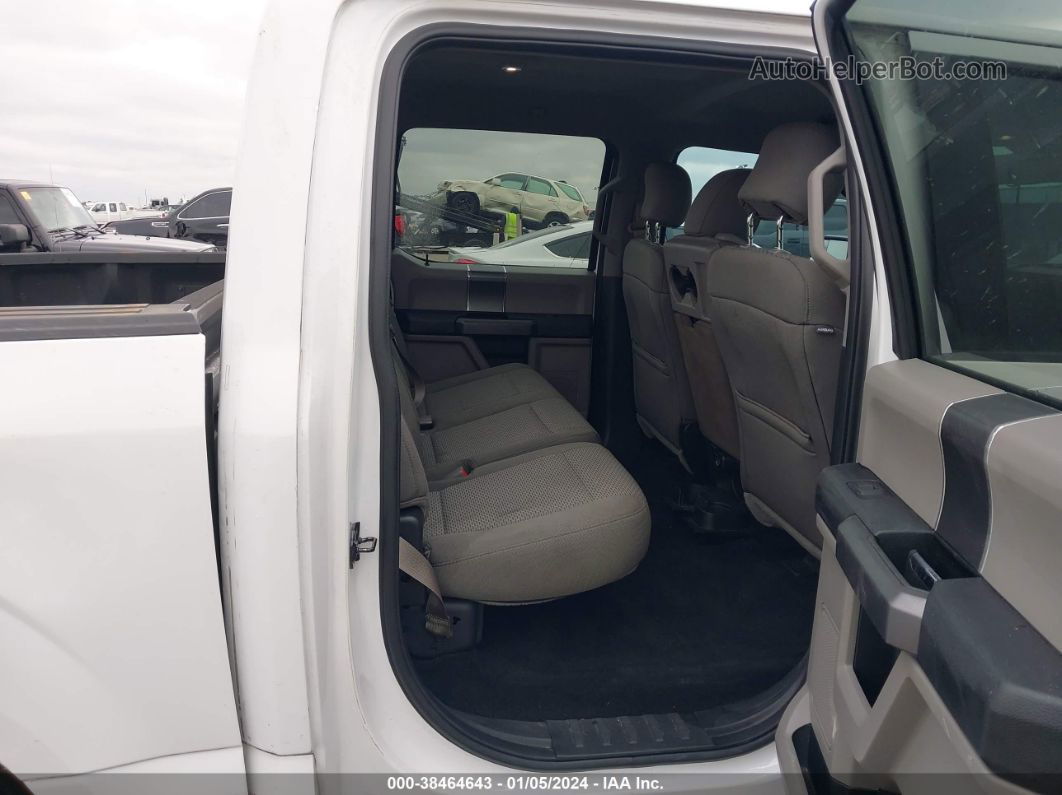 2017 Ford F-150 Xlt White vin: 1FTEW1CP6HKD80674