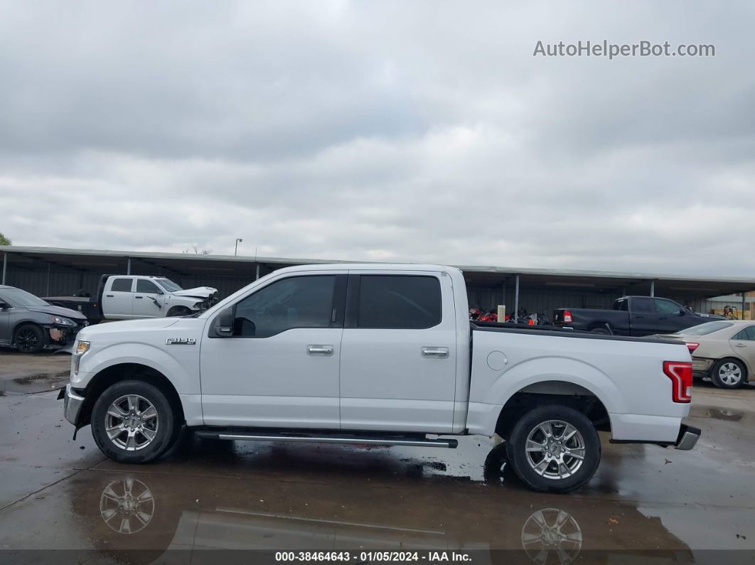 2017 Ford F-150 Xlt White vin: 1FTEW1CP6HKD80674