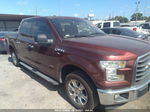 2017 Ford F-150 Xlt Maroon vin: 1FTEW1CP6HKE11910