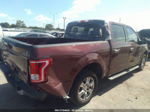 2017 Ford F-150 Xlt Maroon vin: 1FTEW1CP6HKE11910