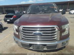 2017 Ford F-150 Xlt Maroon vin: 1FTEW1CP6HKE11910