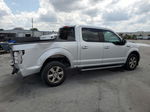 2018 Ford F150 Supercrew Silver vin: 1FTEW1CP6JKD24773