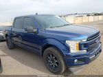 2018 Ford F-150 Xlt Blue vin: 1FTEW1CP6JKF13231