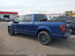 2018 Ford F-150 Xlt Blue vin: 1FTEW1CP6JKF13231