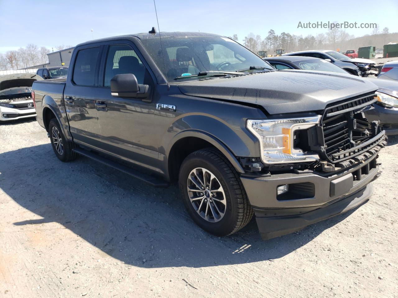 2019 Ford F150 Supercrew Charcoal vin: 1FTEW1CP6KFA29165