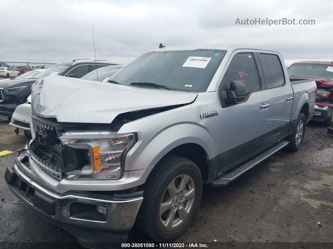 2019 Ford F-150 Xlt Серебряный vin: 1FTEW1CP6KFB24860