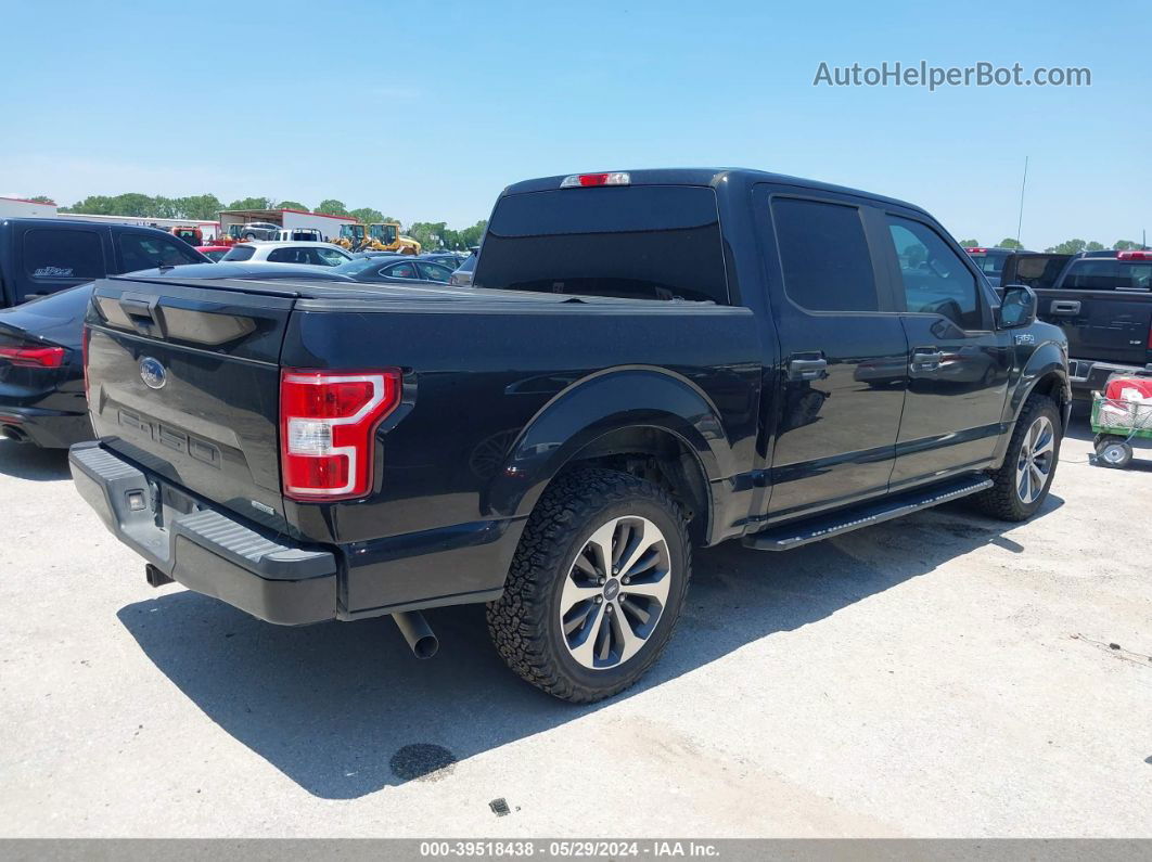 2019 Ford F-150 Xl Black vin: 1FTEW1CP6KKC29597