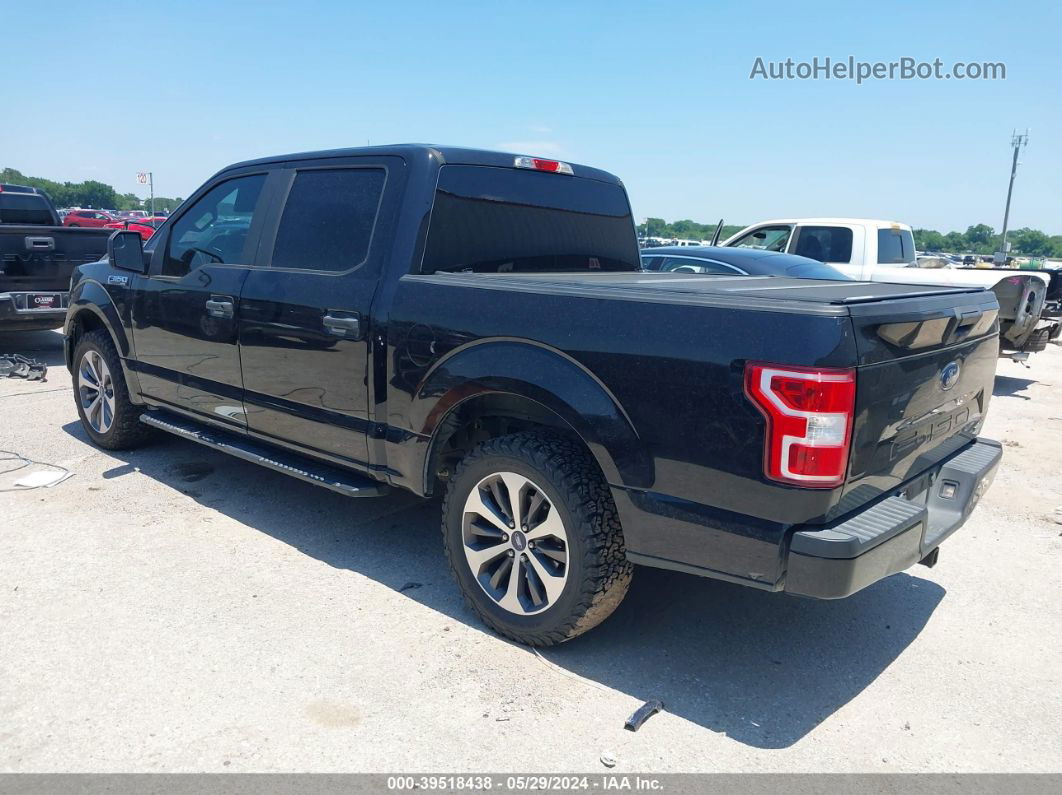 2019 Ford F-150 Xl Black vin: 1FTEW1CP6KKC29597