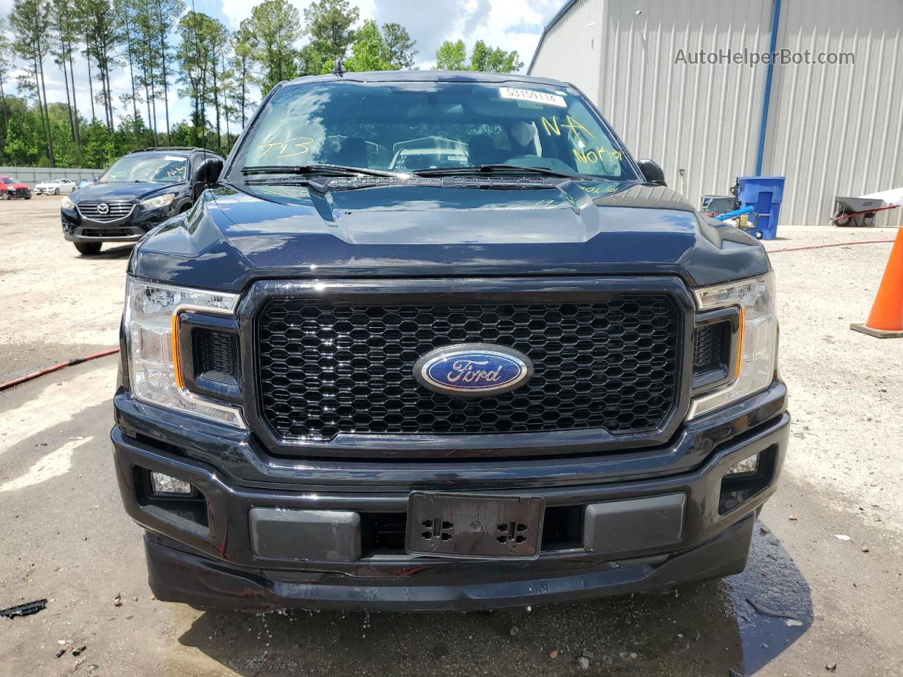 2020 Ford F150 Supercrew Black vin: 1FTEW1CP6LFB97731