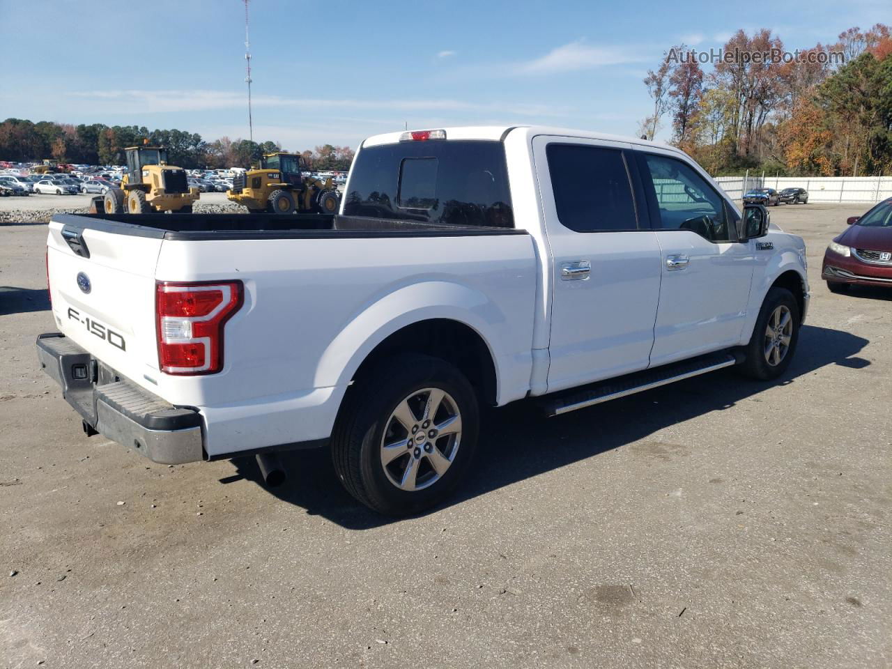 2020 Ford F150 Supercrew White vin: 1FTEW1CP6LKD05305