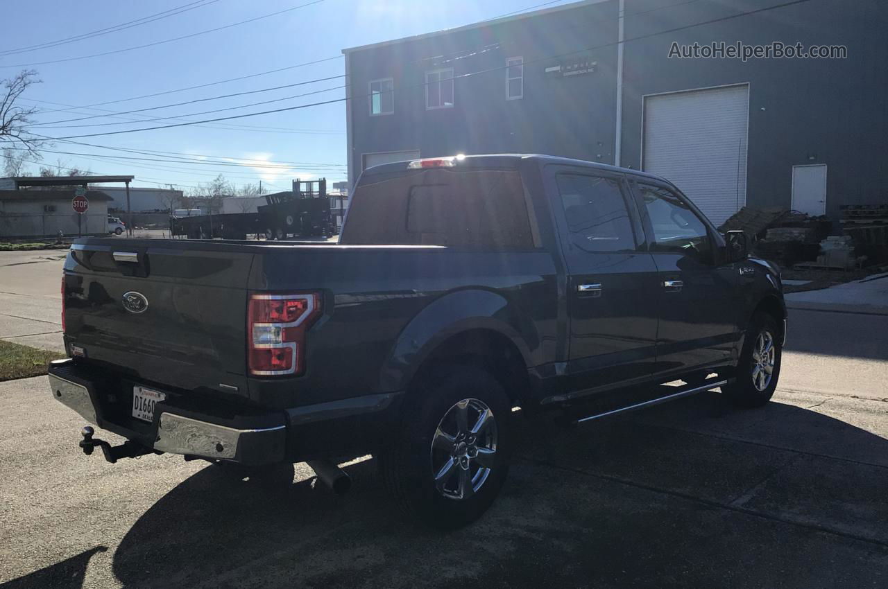 2020 Ford F150 Supercrew Gray vin: 1FTEW1CP6LKD87360