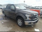 2017 Ford F-150 Lariat Gray vin: 1FTEW1CP7HKC60057
