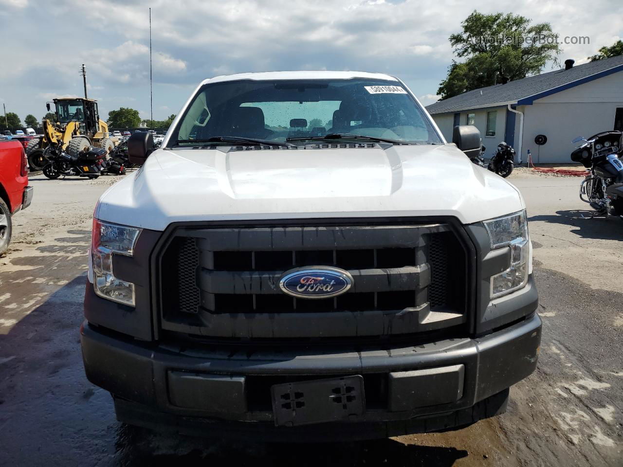 2017 Ford F150 Supercrew White vin: 1FTEW1CP7HKE04433