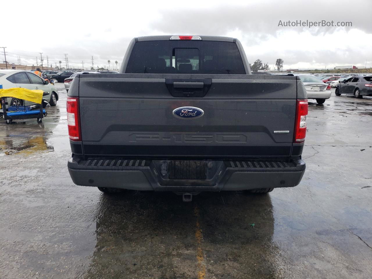 2018 Ford F150 Supercrew Серый vin: 1FTEW1CP7JFB29046