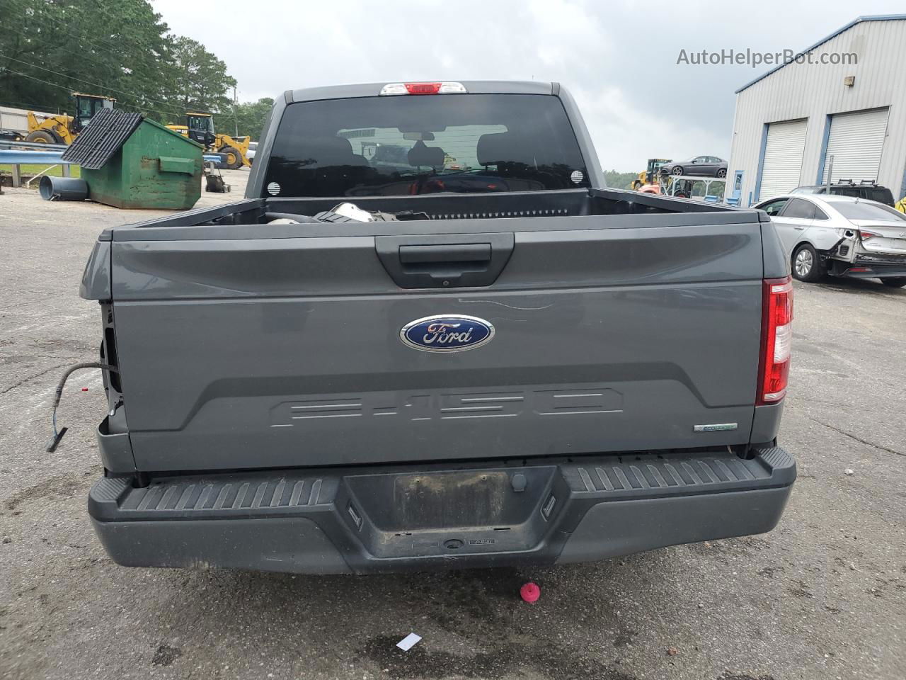 2018 Ford F150 Supercrew Серый vin: 1FTEW1CP7JFE10280