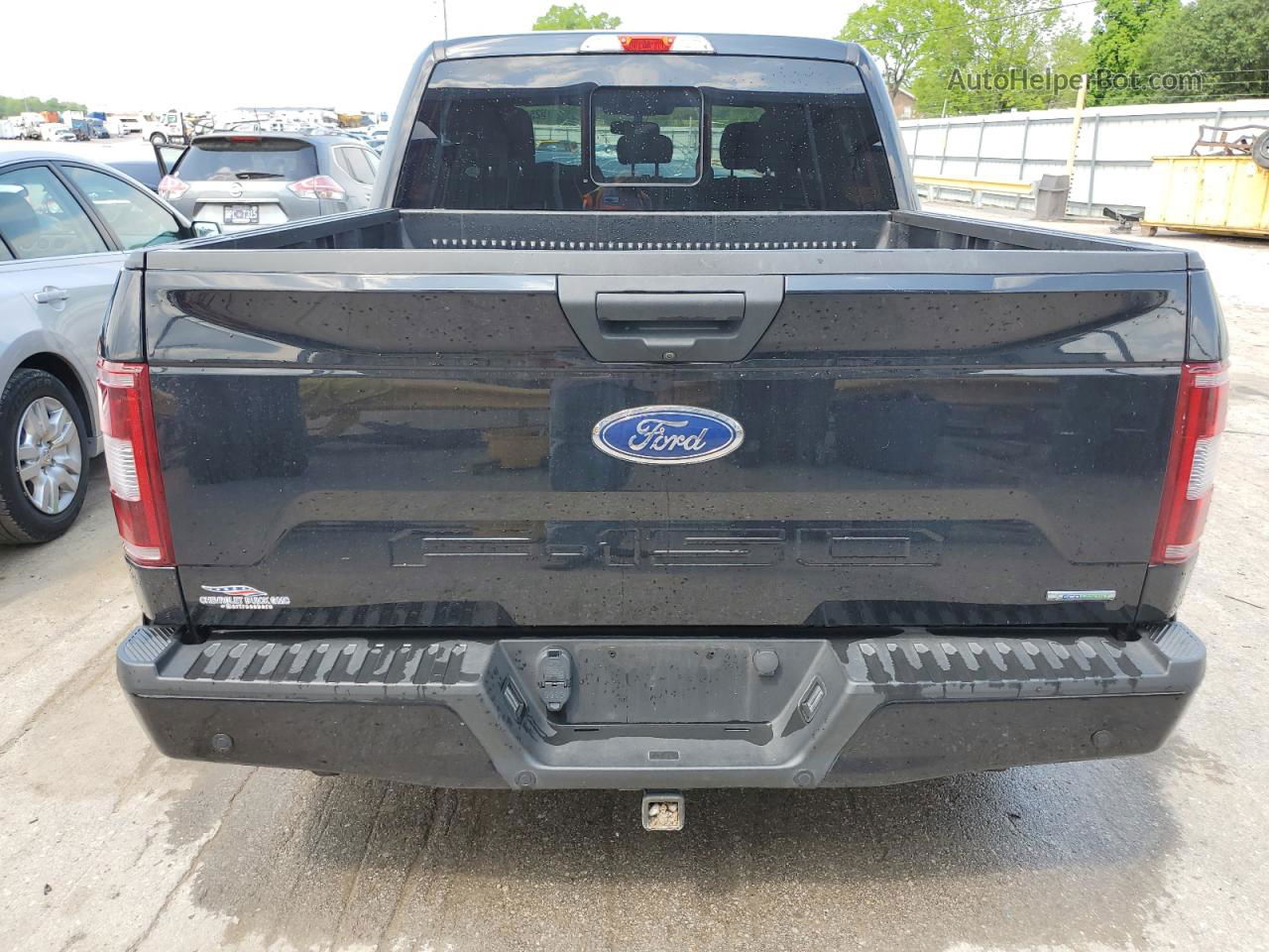 2019 Ford F150 Supercrew Черный vin: 1FTEW1CP7KFC01235