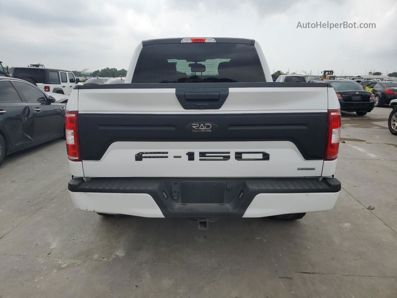 2019 Ford F150 Supercrew White vin: 1FTEW1CP7KKE12961