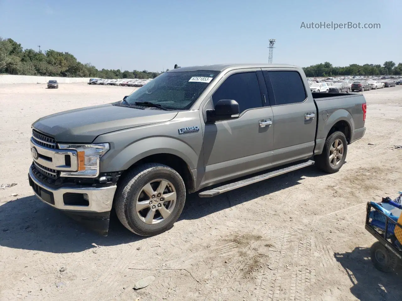 2020 Ford F150 Supercrew Green vin: 1FTEW1CP7LKD95788