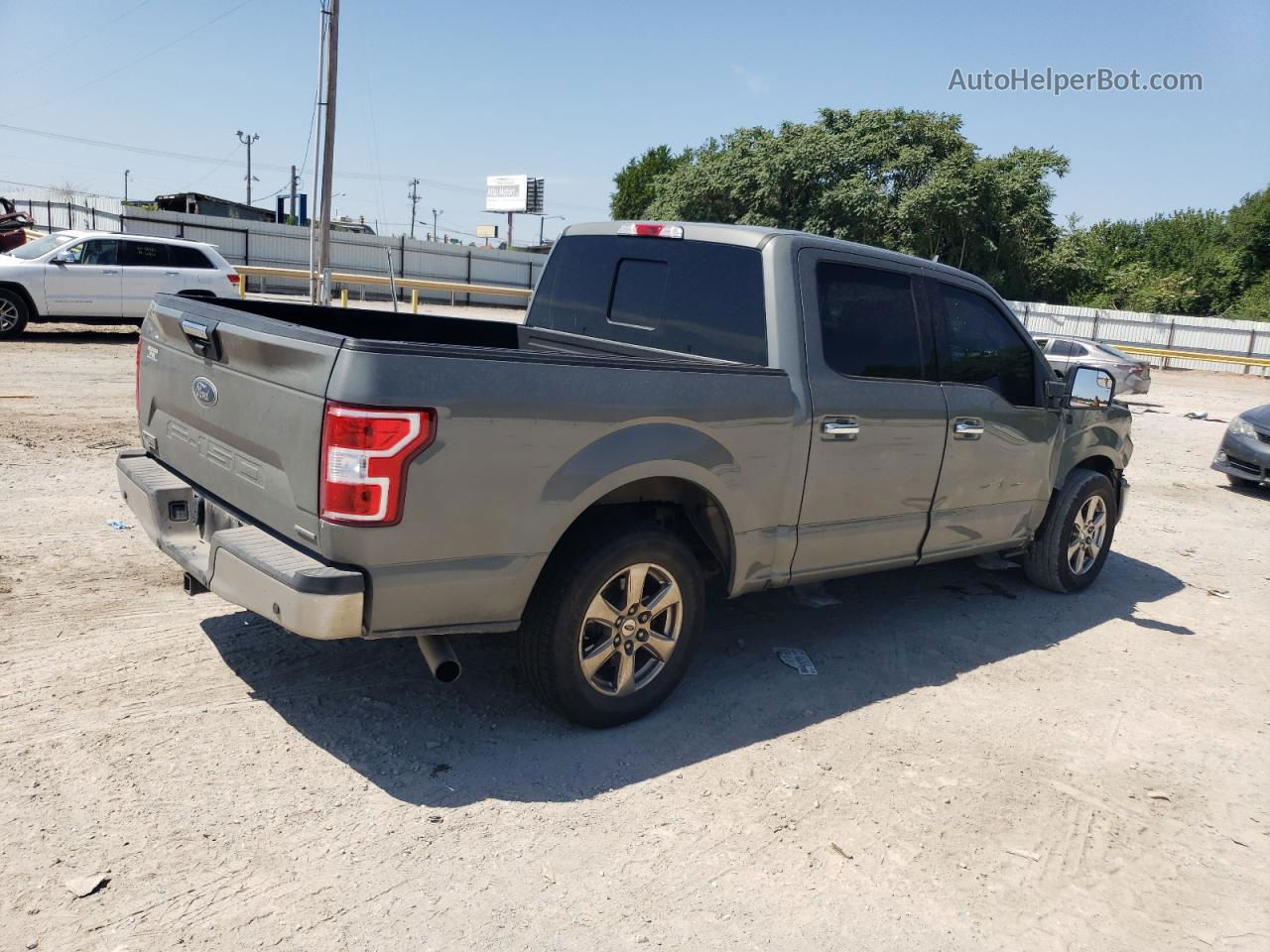 2020 Ford F150 Supercrew Green vin: 1FTEW1CP7LKD95788