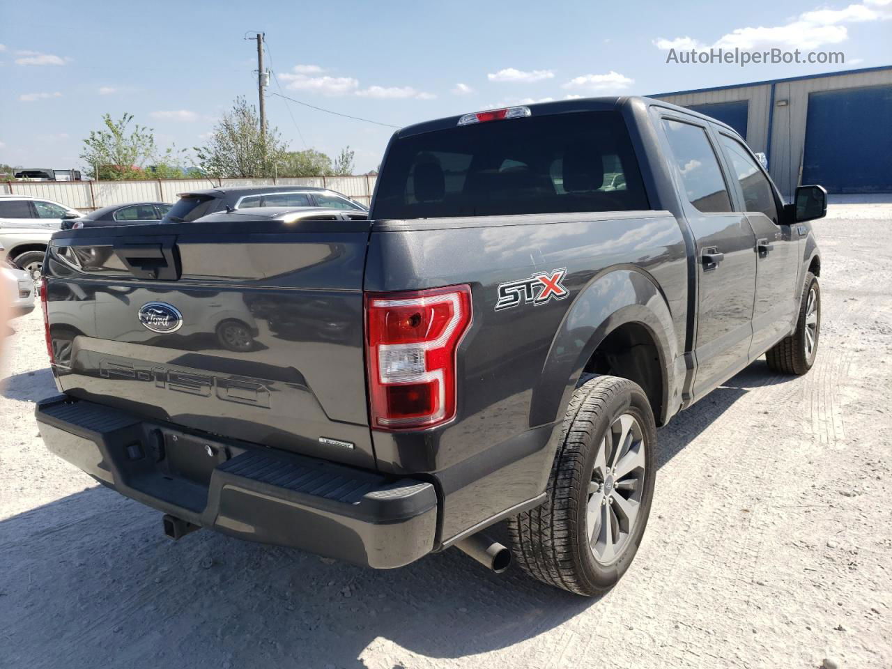 2020 Ford F150 Supercrew Gray vin: 1FTEW1CP7LKE34556