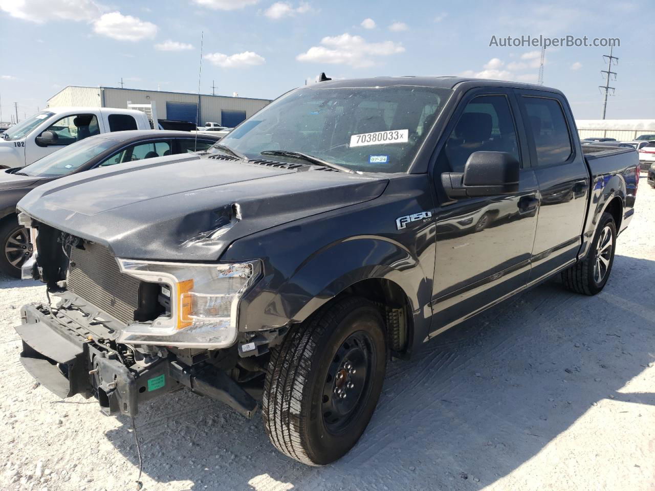 2020 Ford F150 Supercrew Gray vin: 1FTEW1CP7LKE34556