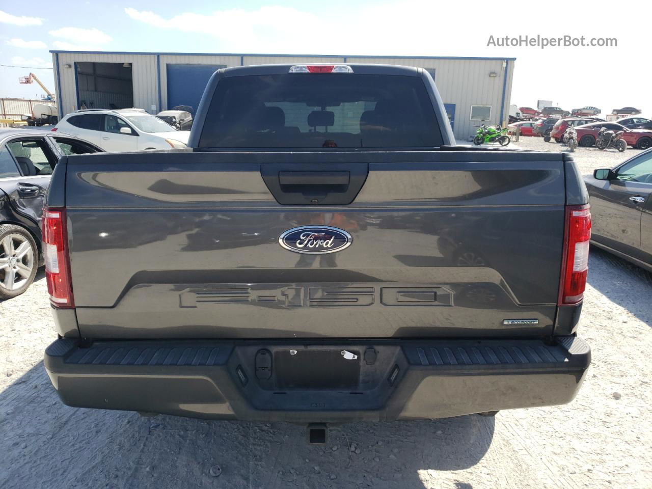 2020 Ford F150 Supercrew Gray vin: 1FTEW1CP7LKE34556