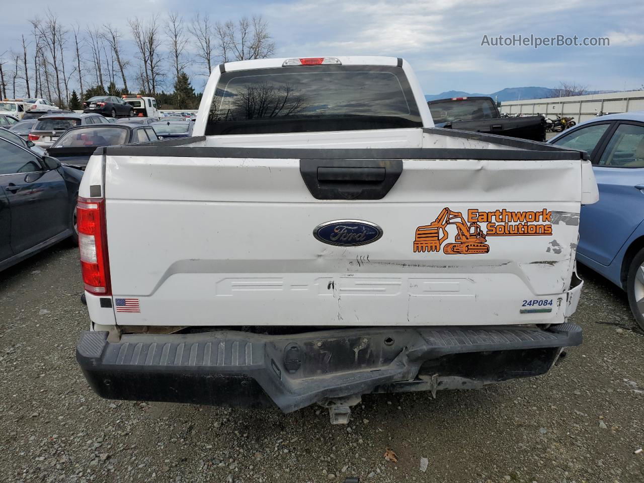 2020 Ford F150 Supercrew White vin: 1FTEW1CP7LKE74572