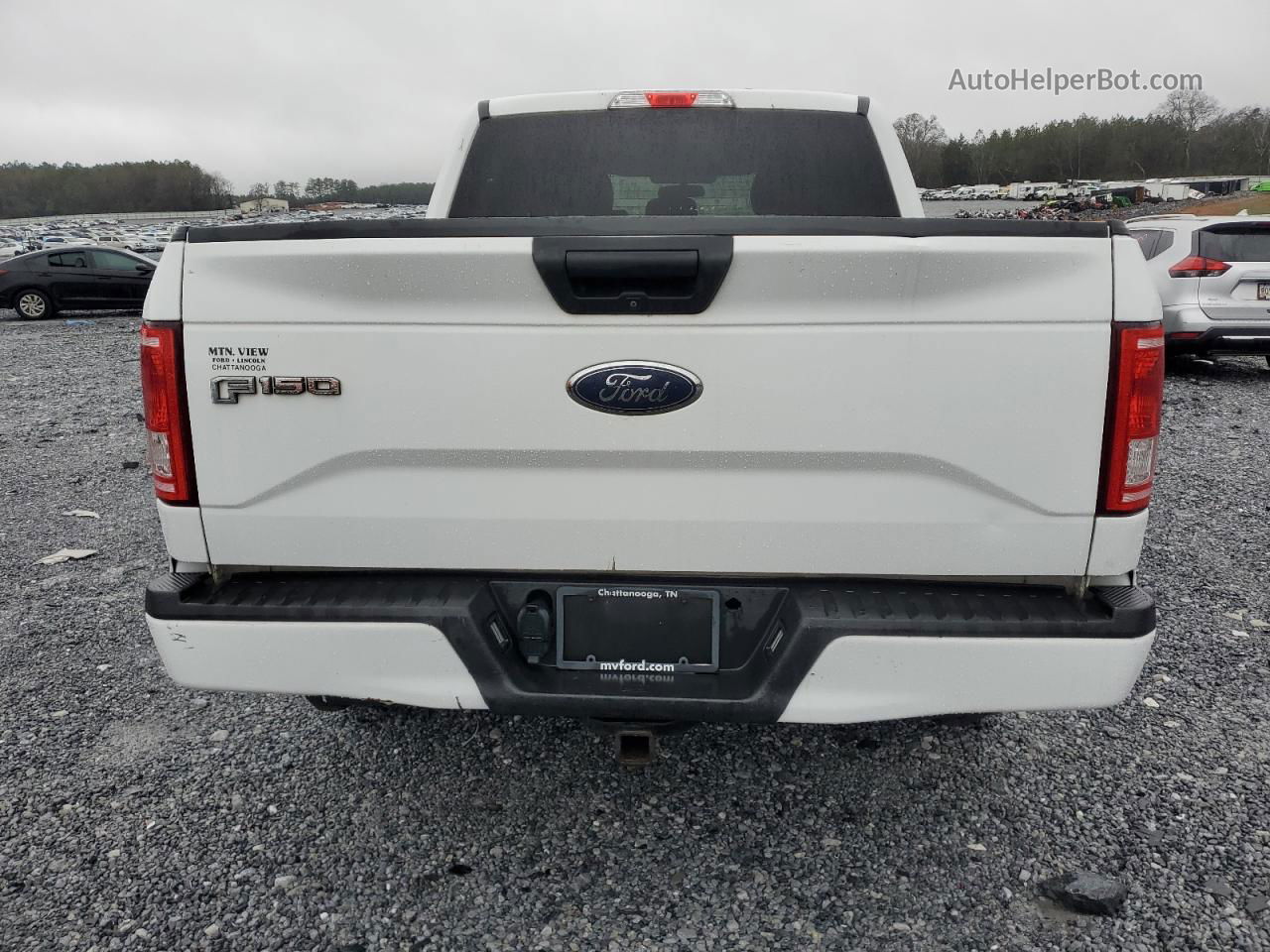 2017 Ford F150 Supercrew Белый vin: 1FTEW1CP8HFB85443