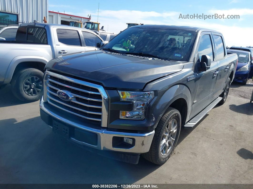 2017 Ford F-150 Xlt Gray vin: 1FTEW1CP8HKD07595