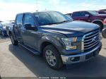 2017 Ford F-150 Xlt Gray vin: 1FTEW1CP8HKD07595