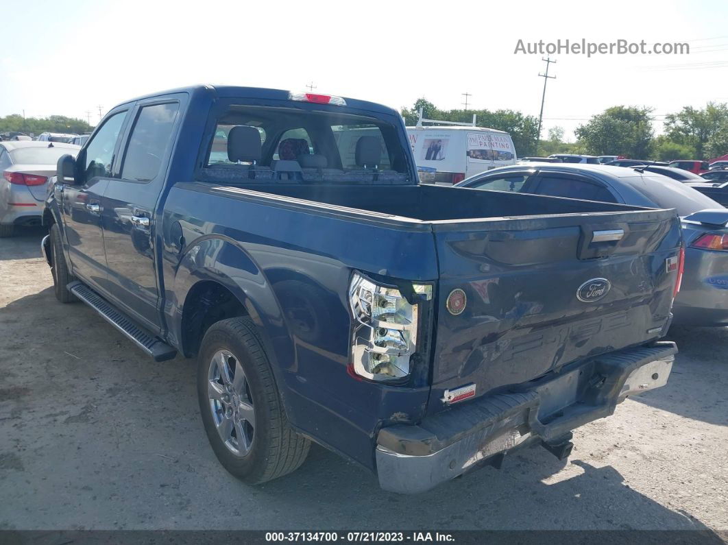 2018 Ford F-150 Xl/xlt/lariat Синий vin: 1FTEW1CP8JKC80467