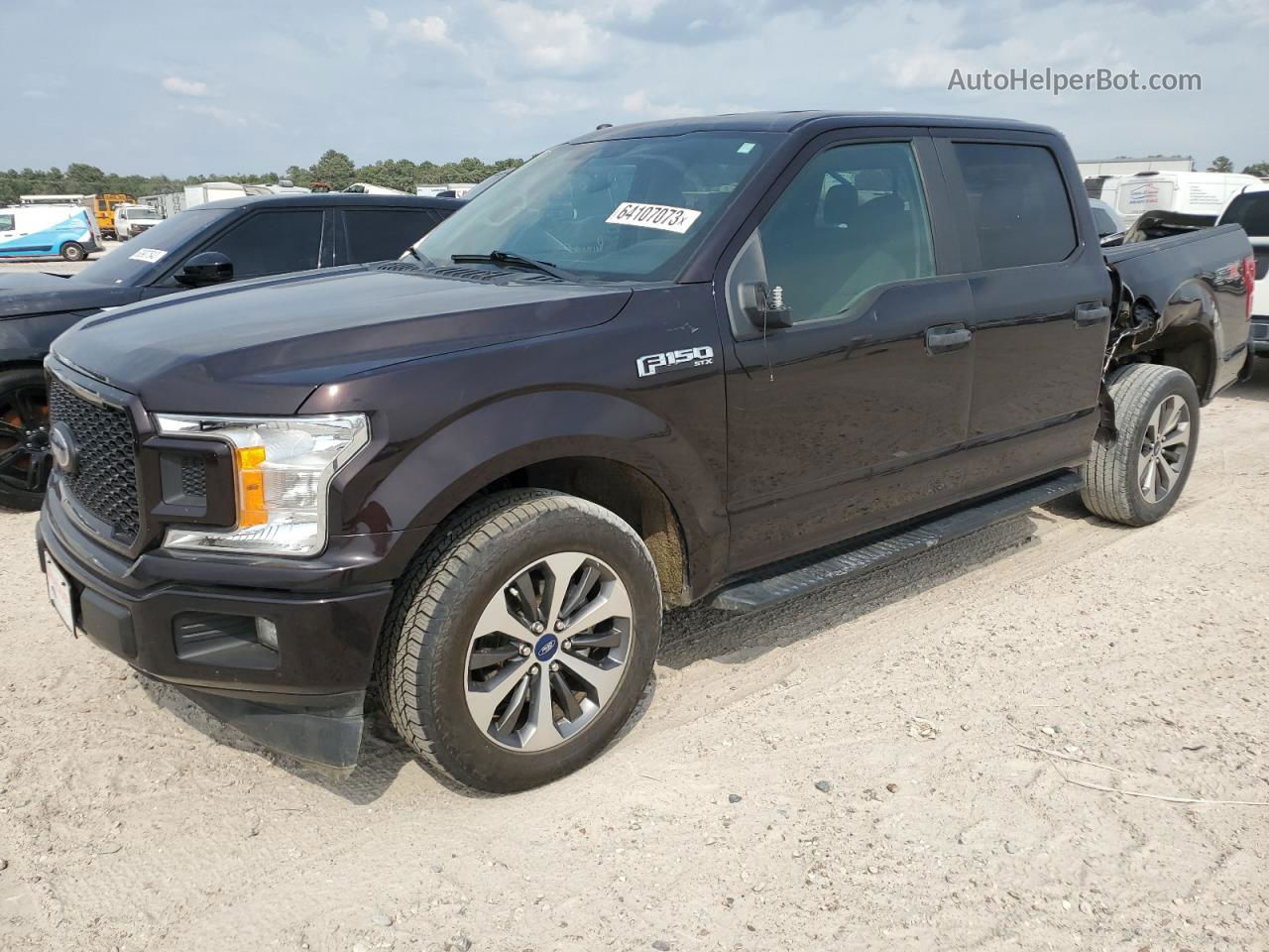 2019 Ford F150 Supercrew Black vin: 1FTEW1CP8KFA06289