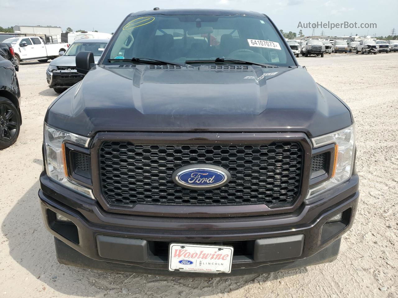 2019 Ford F150 Supercrew Black vin: 1FTEW1CP8KFA06289