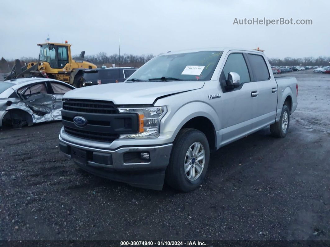 2019 Ford F-150 Xl Silver vin: 1FTEW1CP8KFD30424