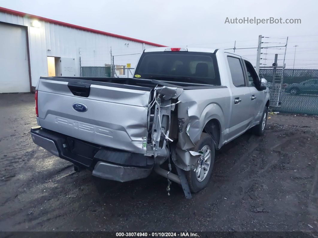 2019 Ford F-150 Xl Silver vin: 1FTEW1CP8KFD30424