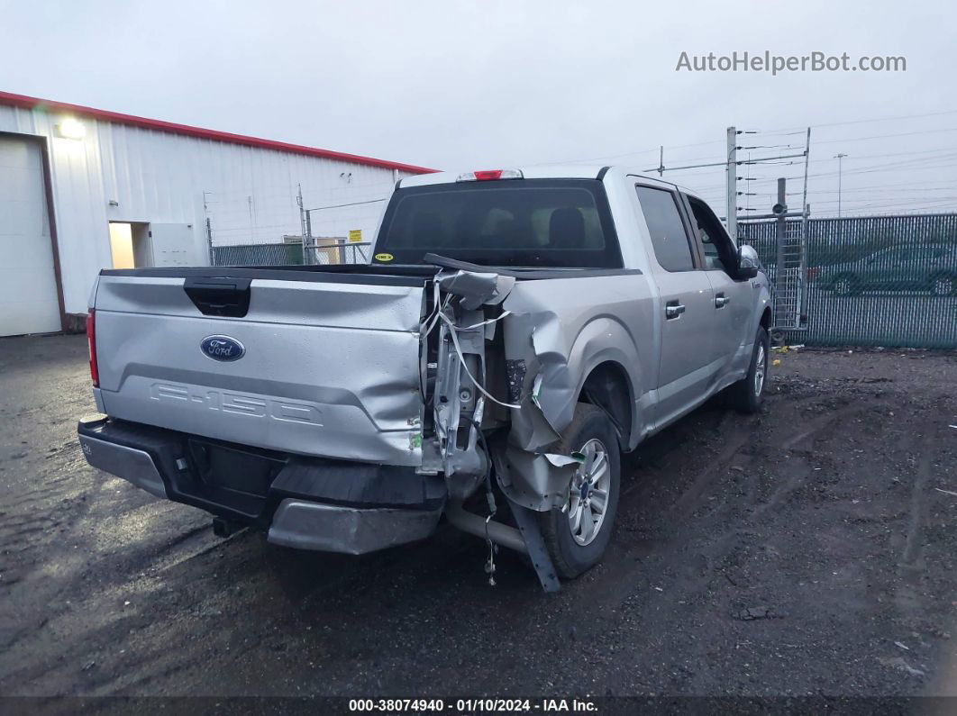 2019 Ford F-150 Xl Silver vin: 1FTEW1CP8KFD30424