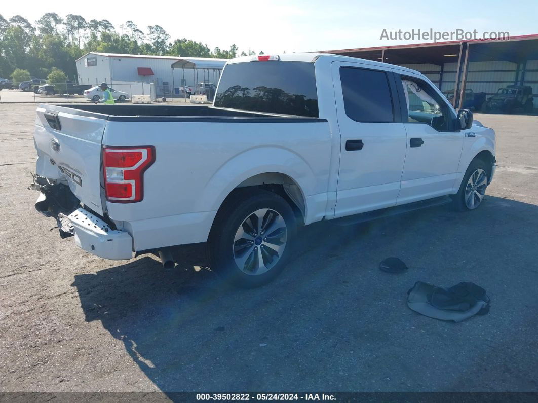 2019 Ford F-150 Xl White vin: 1FTEW1CP8KKC18827