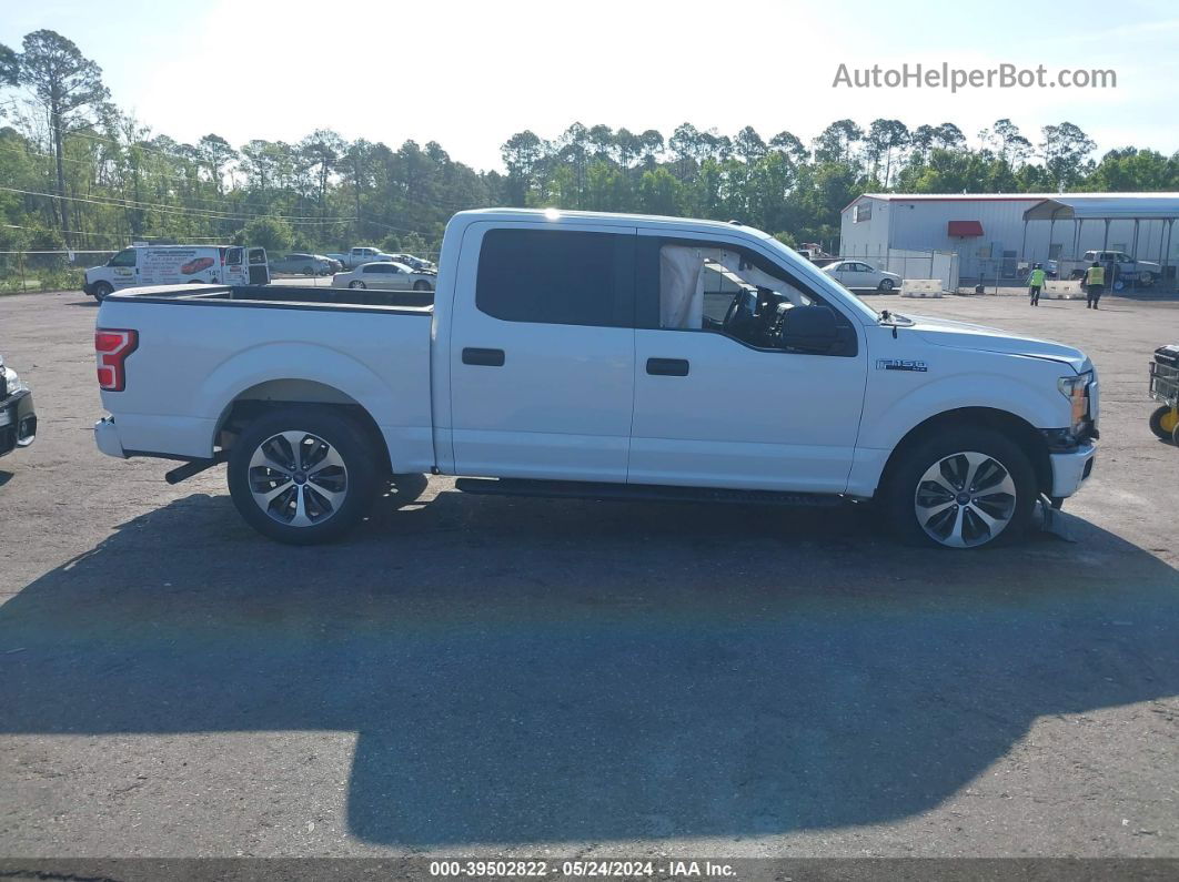 2019 Ford F-150 Xl White vin: 1FTEW1CP8KKC18827