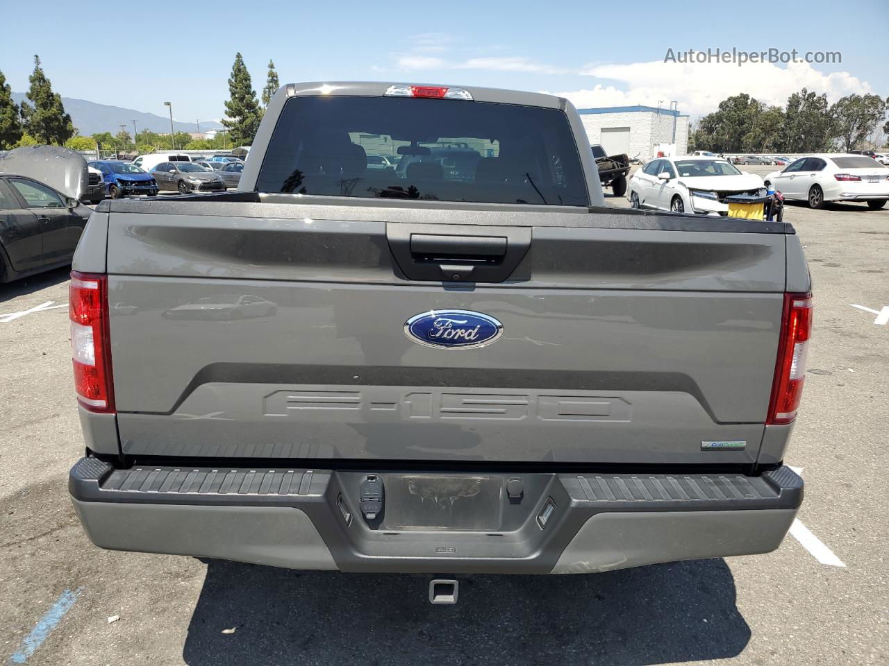 2020 Ford F150 Supercrew Gray vin: 1FTEW1CP8LFA18153