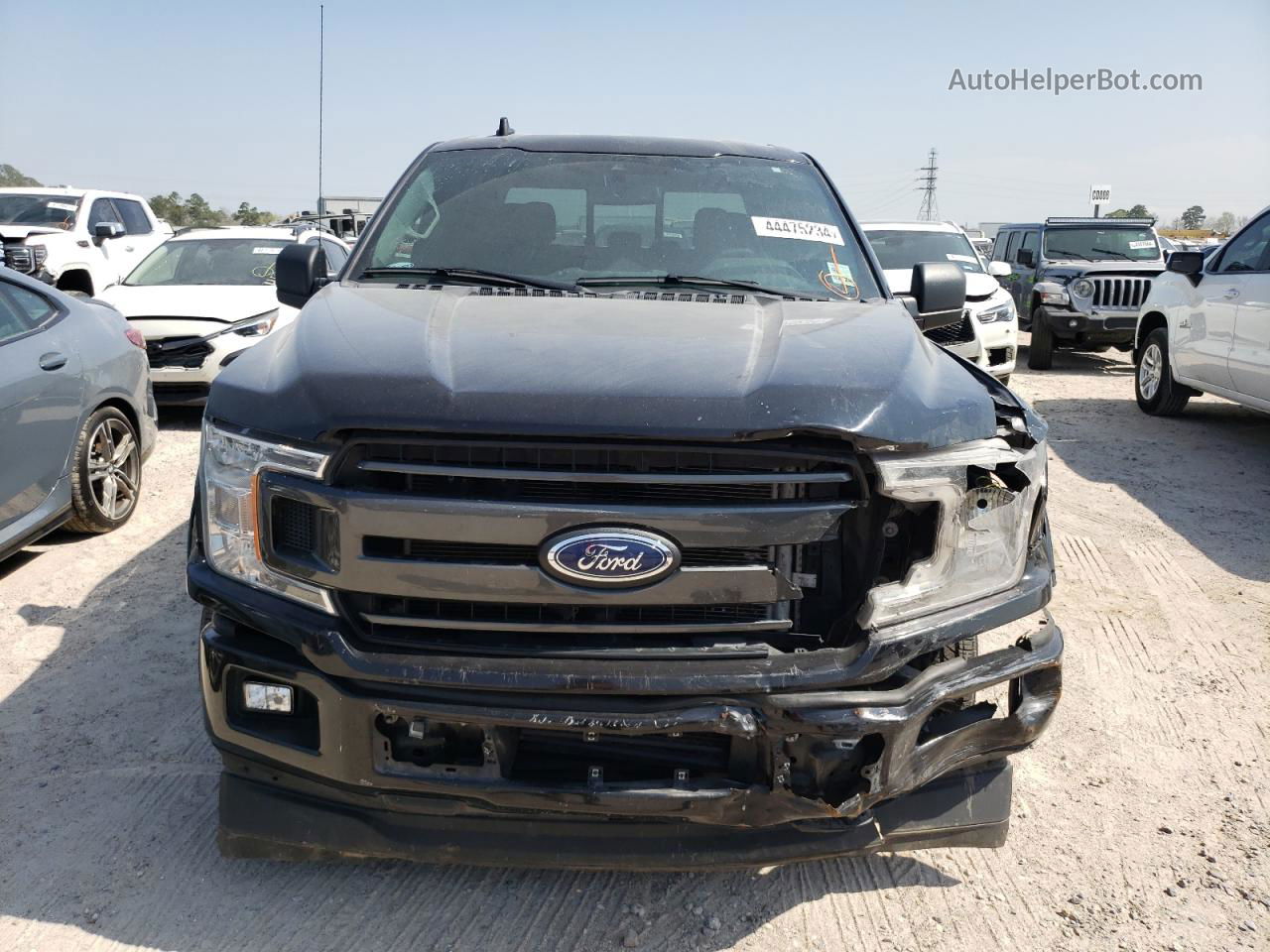 2020 Ford F150 Supercrew Black vin: 1FTEW1CP8LKD85982