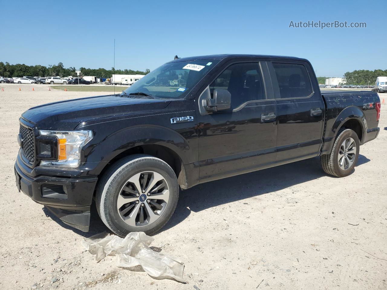 2020 Ford F150 Supercrew Black vin: 1FTEW1CP8LKE59398